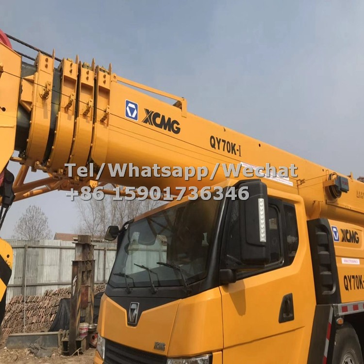 XCMG Used Official QY70K-I Truck Crane For Sale